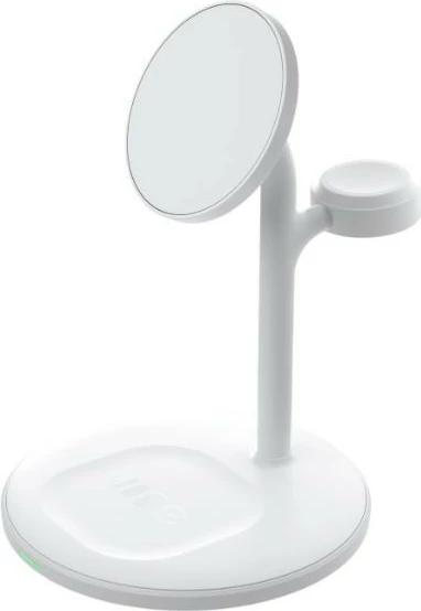 Karikues wireless 3-në-1 Green Cell MagScape MSST-GC-3IN1-W, MagSafe, i bardhë