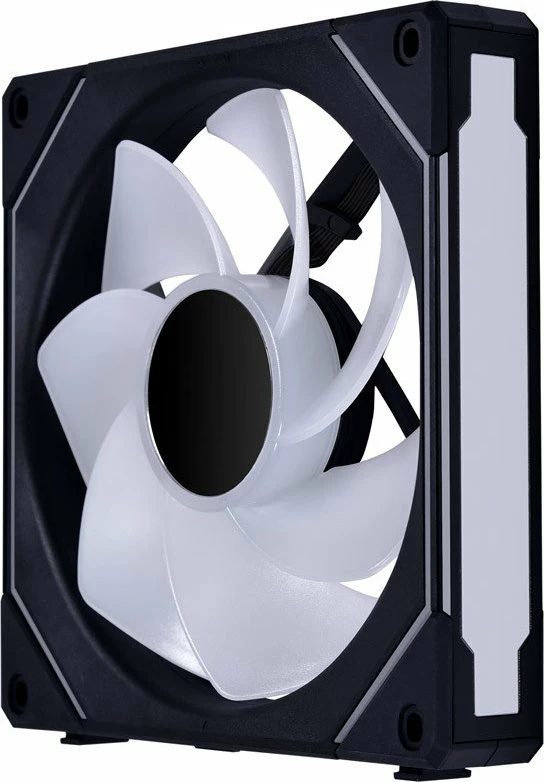Ventilator PC Lian Li UNI FAN SL-INF 140 Reverse Blade (UF-RSLIN140-1B) ARGB PWM 140mm, zi/gri, 1 copë