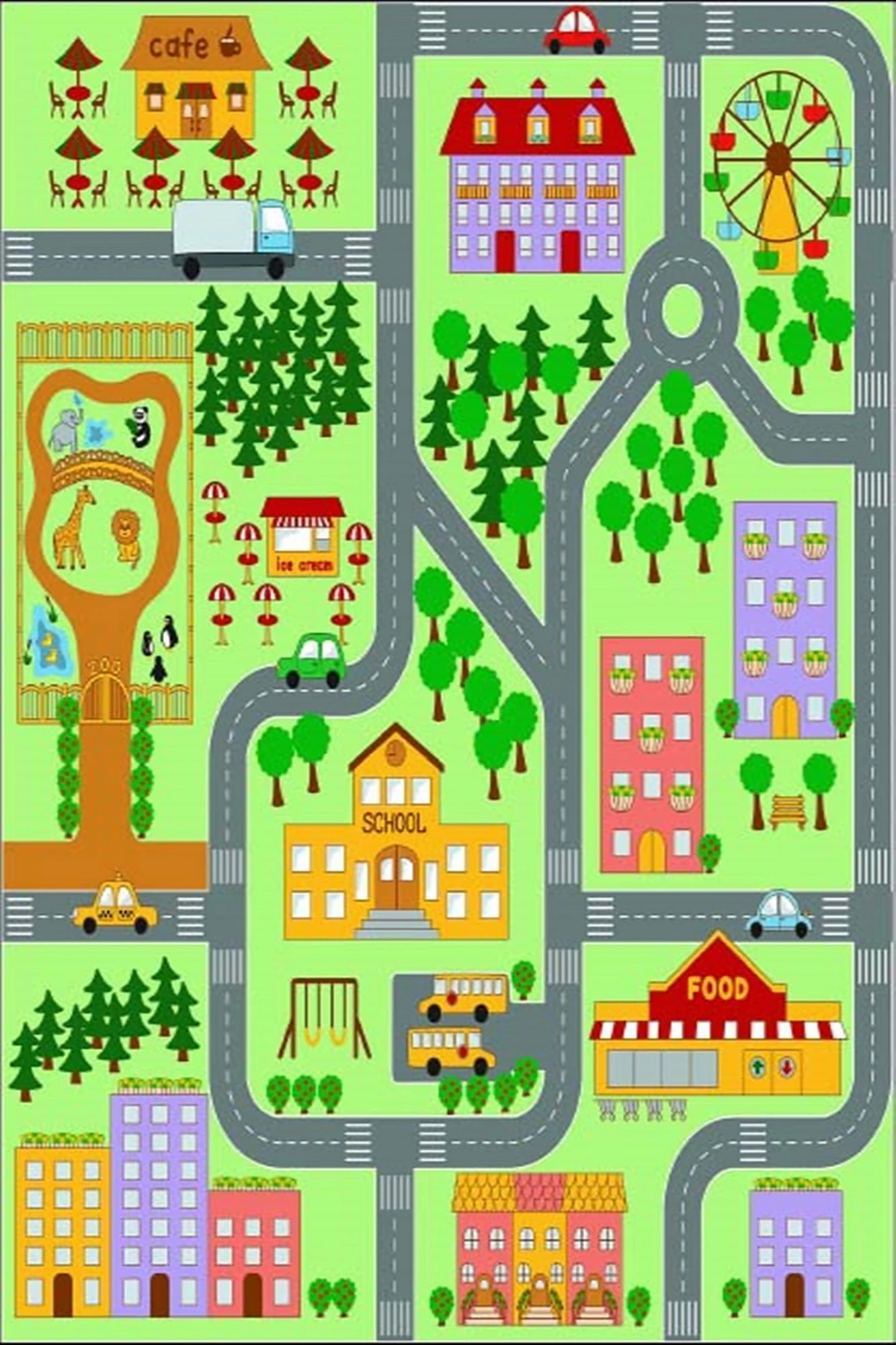 Qilim për korridor, shumëngjyrësh, Conceptum Hypnose, ELS547, 100x200cm