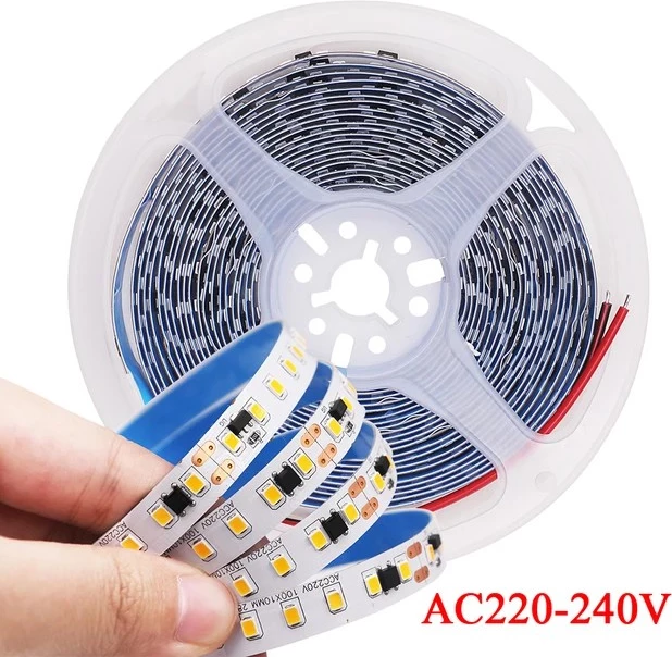 Shirit LED 220V 2835 – 120 LED/m, 10W/m