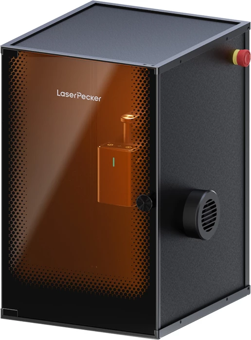 Gravues lazer LaserPecker LP2-SV, 5W 450nm, 100x100mm, version Safeguard, i zi, set komplet