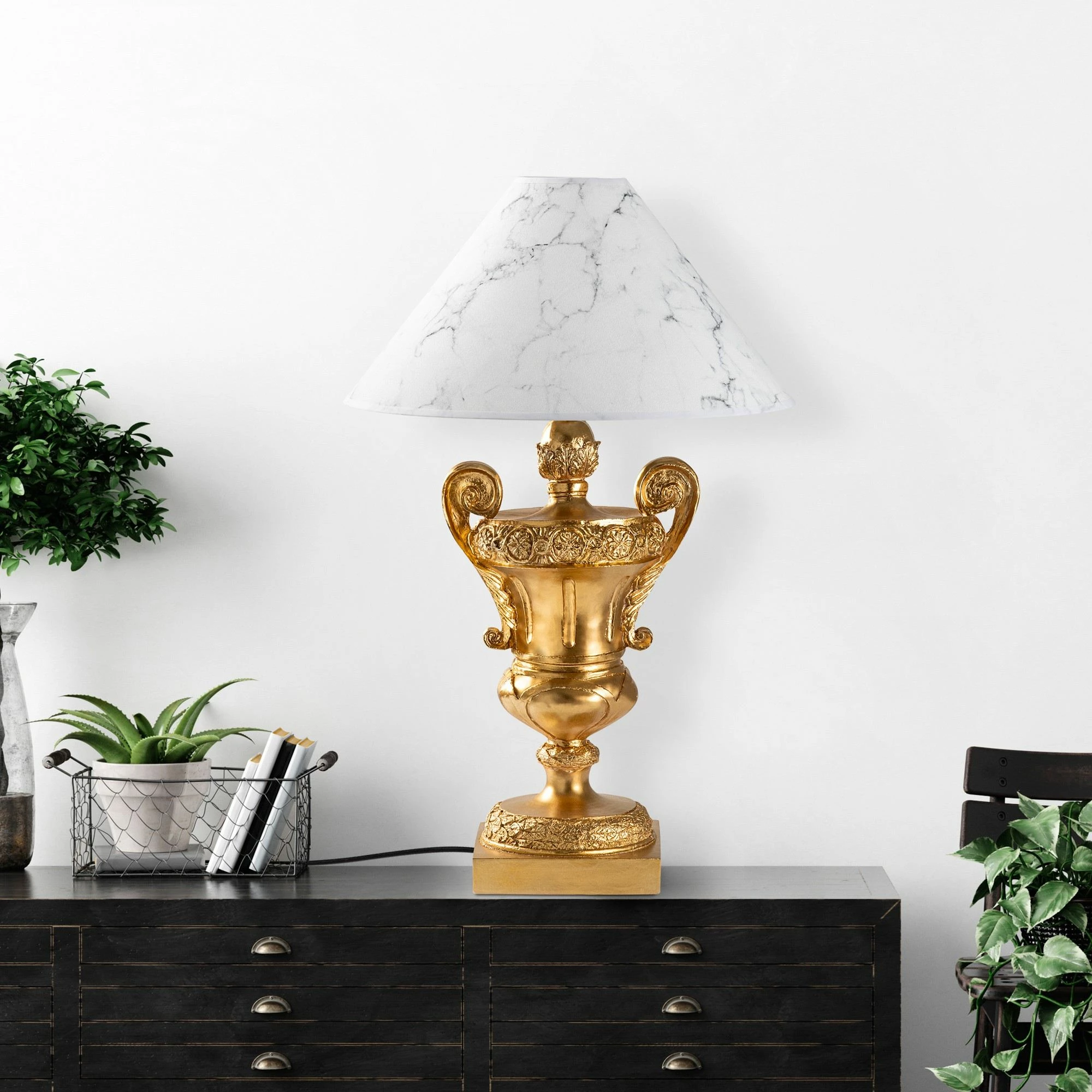 Llambë tavoline Opviq, ELEGANZE-5332, ngjyrë ari