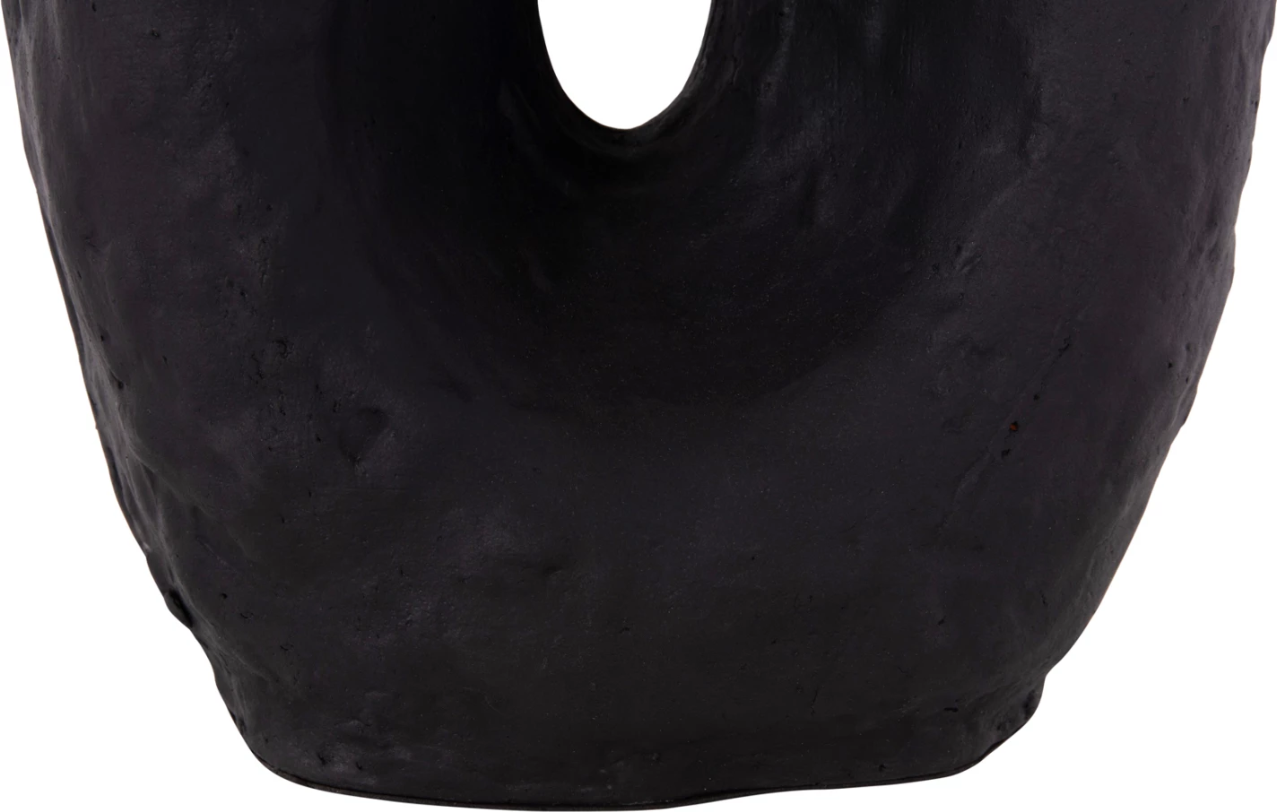 Vazo dekorative tavoline NAMENTIS, terrakotë, ngjyrë e zezë, FH4673.01L, 26.5x16x36.5cm