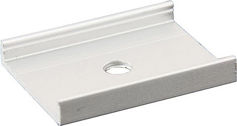 Klip montimi Rutec 68490 për profil alumini 12mm/18mm, metal, i bardhë