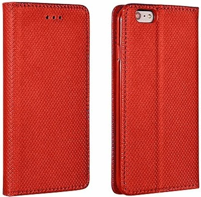 Mbështjellës HAVANA Magnetic Flip Cover për Nokia 3, MPN 5107, magnetik me xhep karte, i kuq