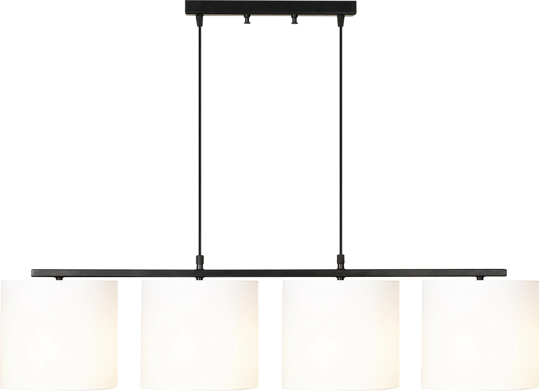 Llambë tavani Opviq, Valiz - 4716, e zezë dhe e bardhë, 110x25cm