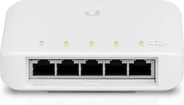 Switch Ubiquiti UniFi USW-FLEX, Managed, L2, Gigabit Ethernet, i bardhë