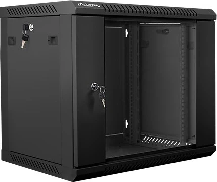 Kabinet për server Lanberg 19", i zi 