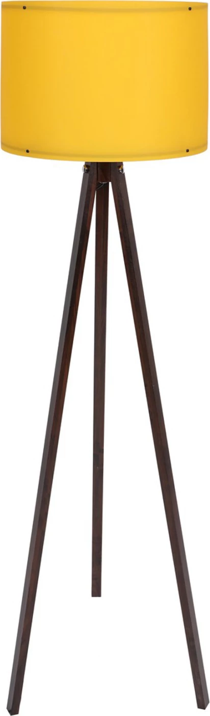 Llambë dyshemeje në ngjyrë arre dhe të verdhë FH7272.02 Φ38x145cm