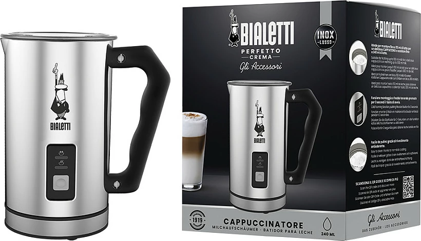 Shkumues qumështi Bialetti MK01, automatik, inoks