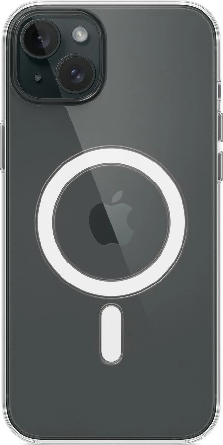Mbështjellës Apple iPhone 15 Plus, MagSafe, transparent