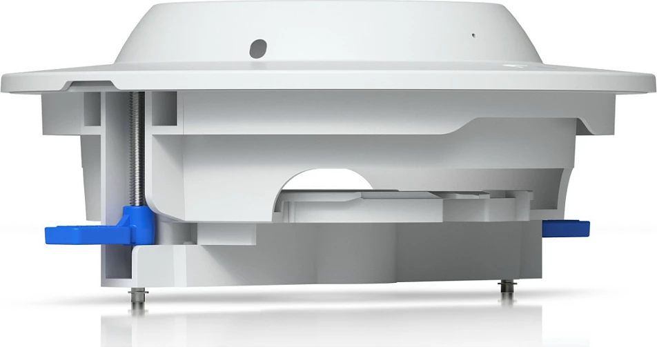 Montues i fshehur për kamerë dome Ubiquiti UACC-AI-Pro-Dome-FM-W, për UVC-AI-Dome, indoor, i bardhë