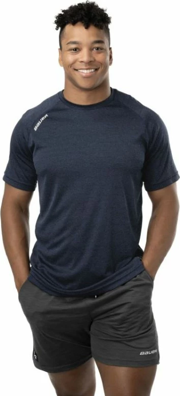 Maicë sportive për meshkuj Bauer, e kuqe