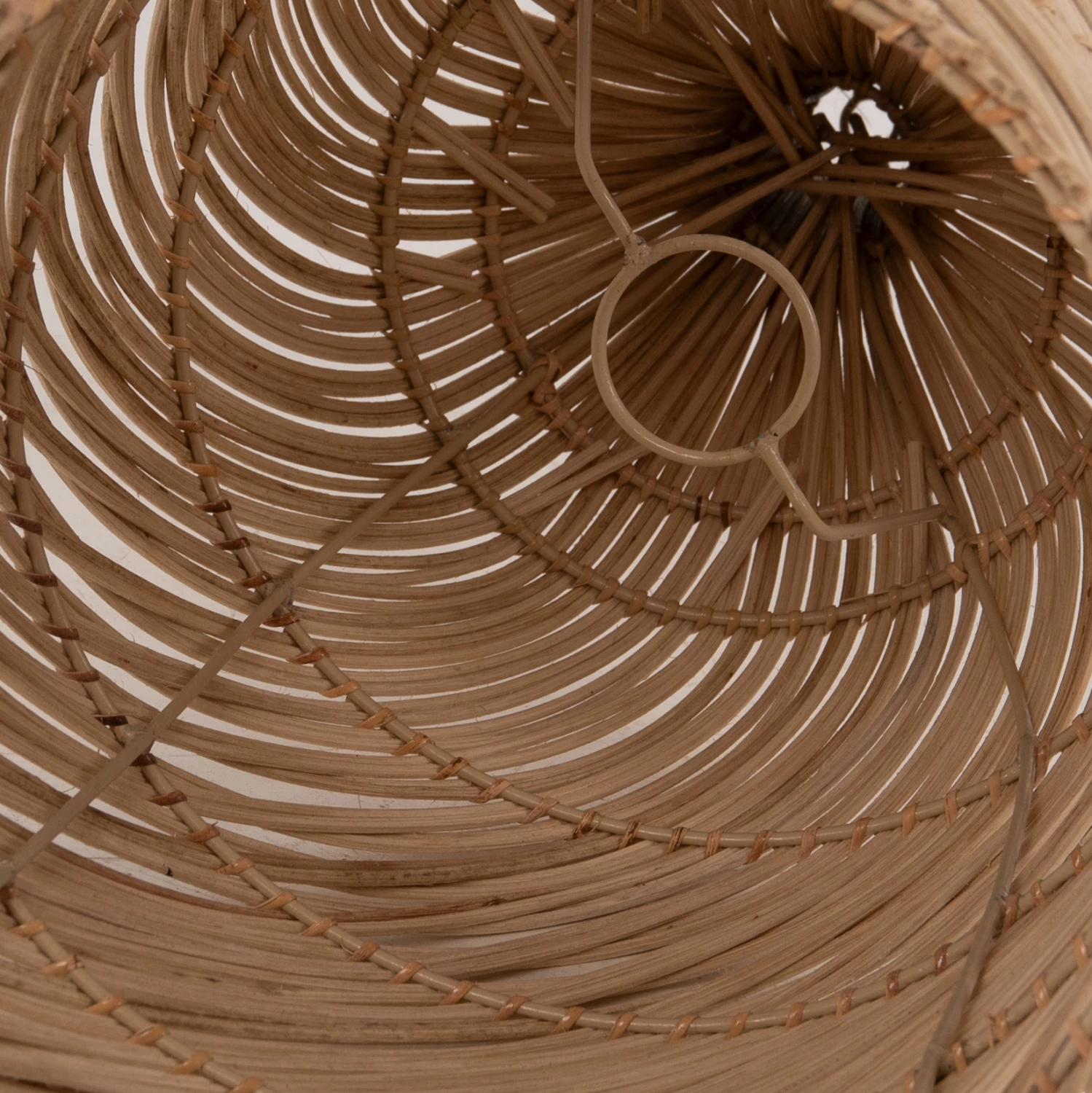 Llambë varëse tavani, rattan natyral, FH7884, Φ28x163.5H cm