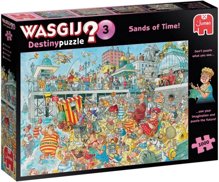 Puzzle, Jumbo Wasgij Destiny 3 Sands of Time 81928, 1000 copë