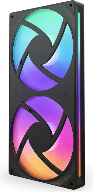 Ventilator kasë NZXT F280 RGB Core Single Frame, 280mm, RGB, i zi