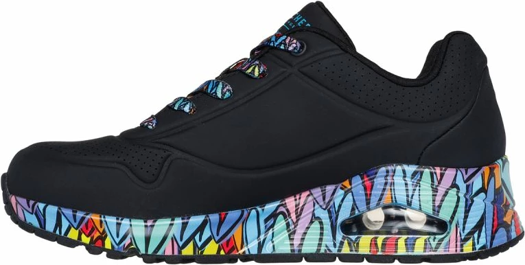 Atlete femra Skechers UNO Ravaged Love 177918, të zeza