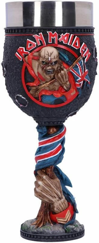 Krigël koleksionuese NEMESIS NOW Iron Maiden The Trooper me insert inox të heqshëm