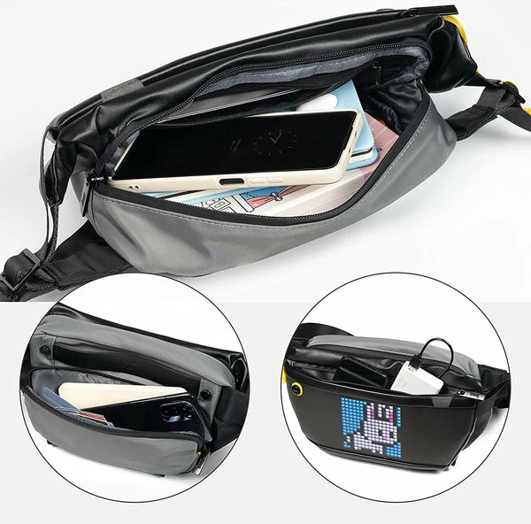 Çantë Me Ekran Led DIVOOM Pixoo slingbag