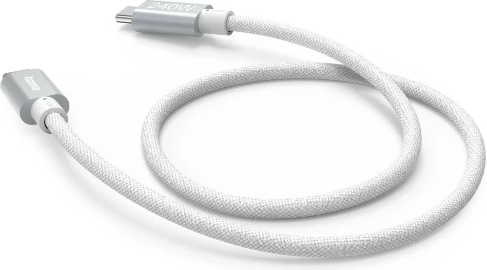 Kabëll USB-C në USB-C Hama 240W 1.5m bardhë