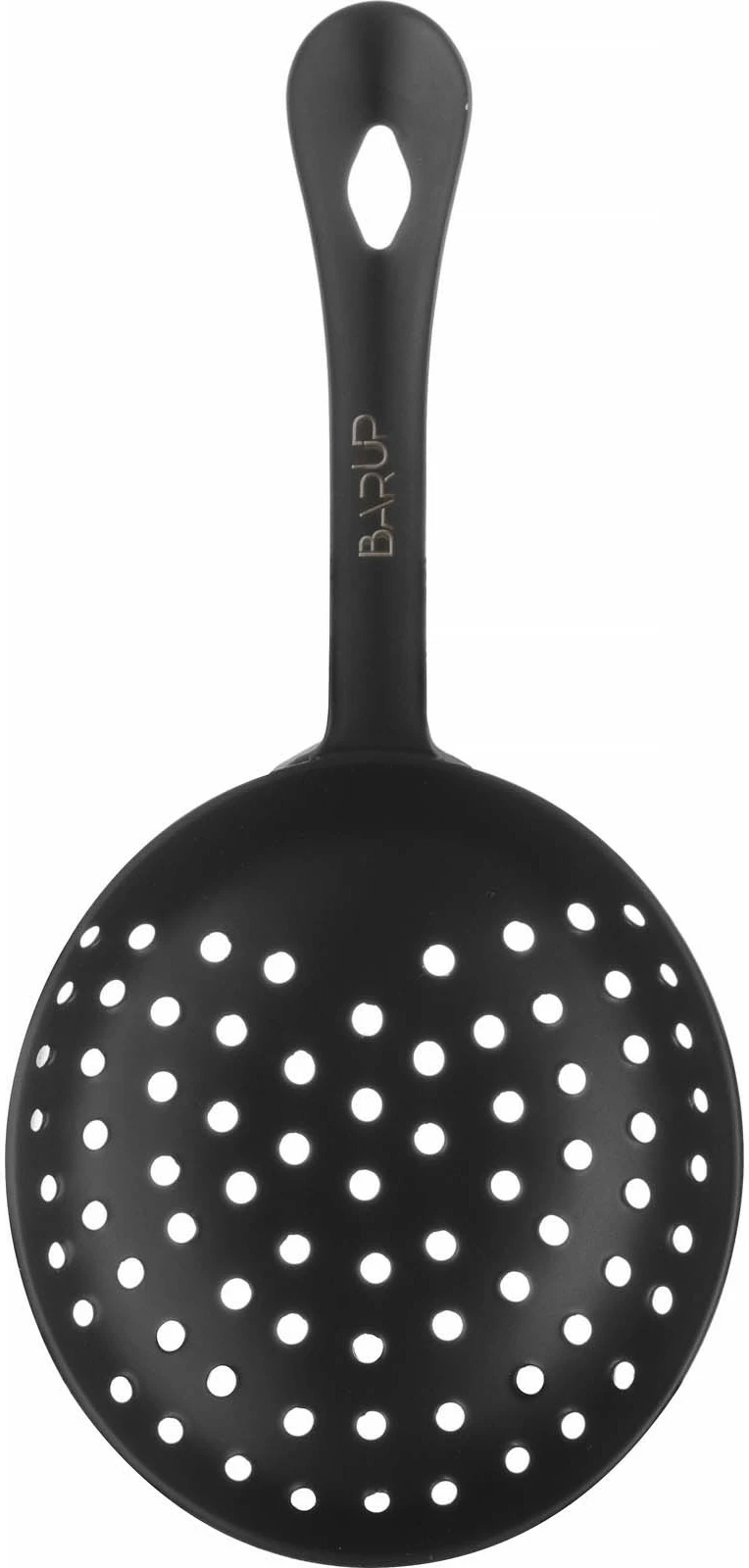 sitë Julep, Bar Up, 160x76 mm, çelik inox, e veshur me pluhur, e zezë