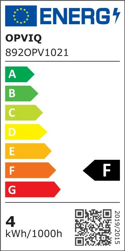 Llambë LED Opviq, OP - 021, ngjyrë e verdhë e ngrohtë
