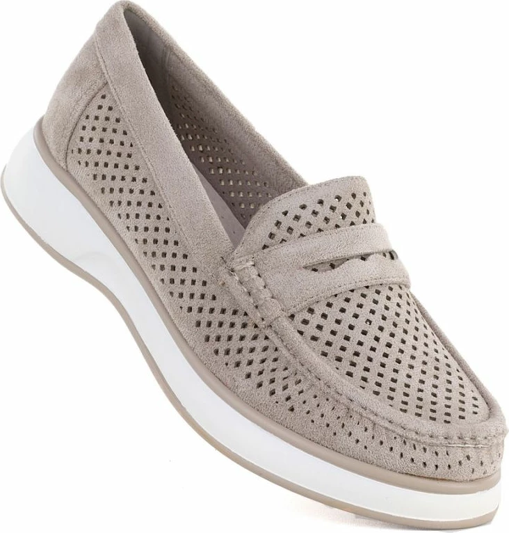 Këpucë femrash Sergio Leone MK098H, gri