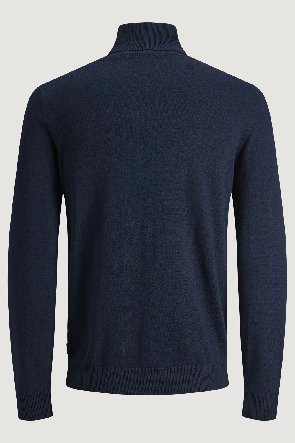 Xhemper për meshkuj Jack & Jones JJEEMIL Knit Roll Neck STS 12157417, blu [Madhësia: M]