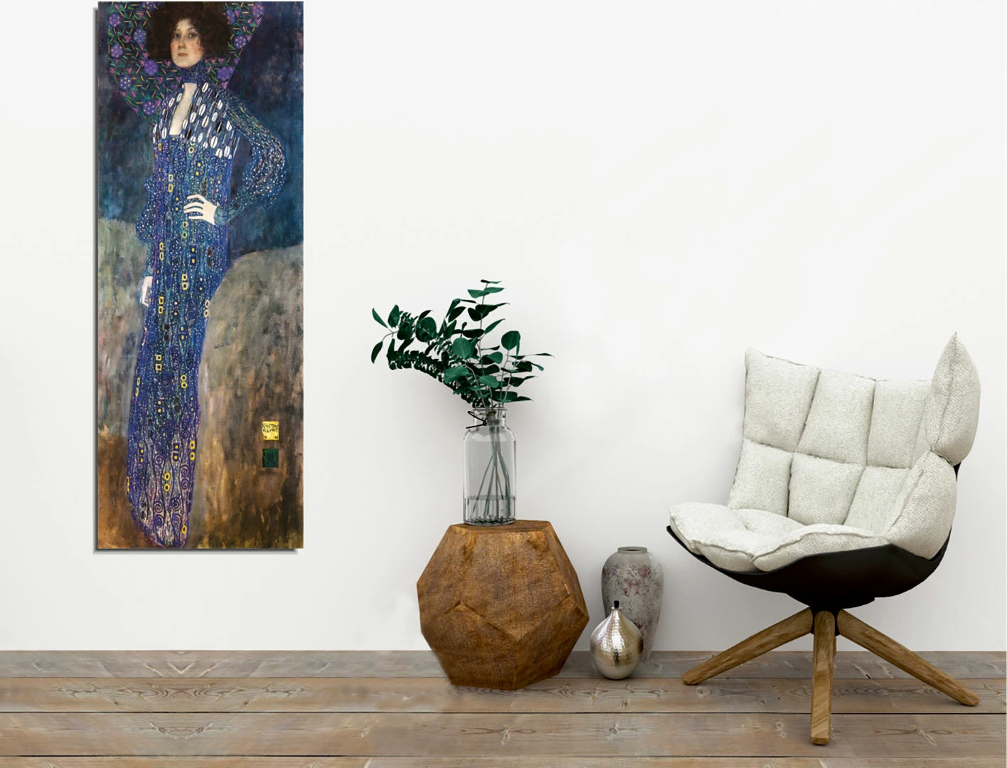 Pikturë dekorative në kanavacë, Wallity, PC314, shumëngjyrëshe, 30x80cm