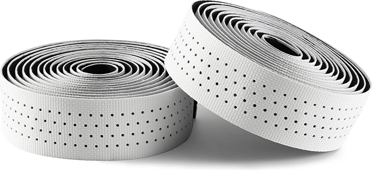 Mbështjellës timoni për biçikletë Rockbros 71240004009, silikon, i bardhë, set