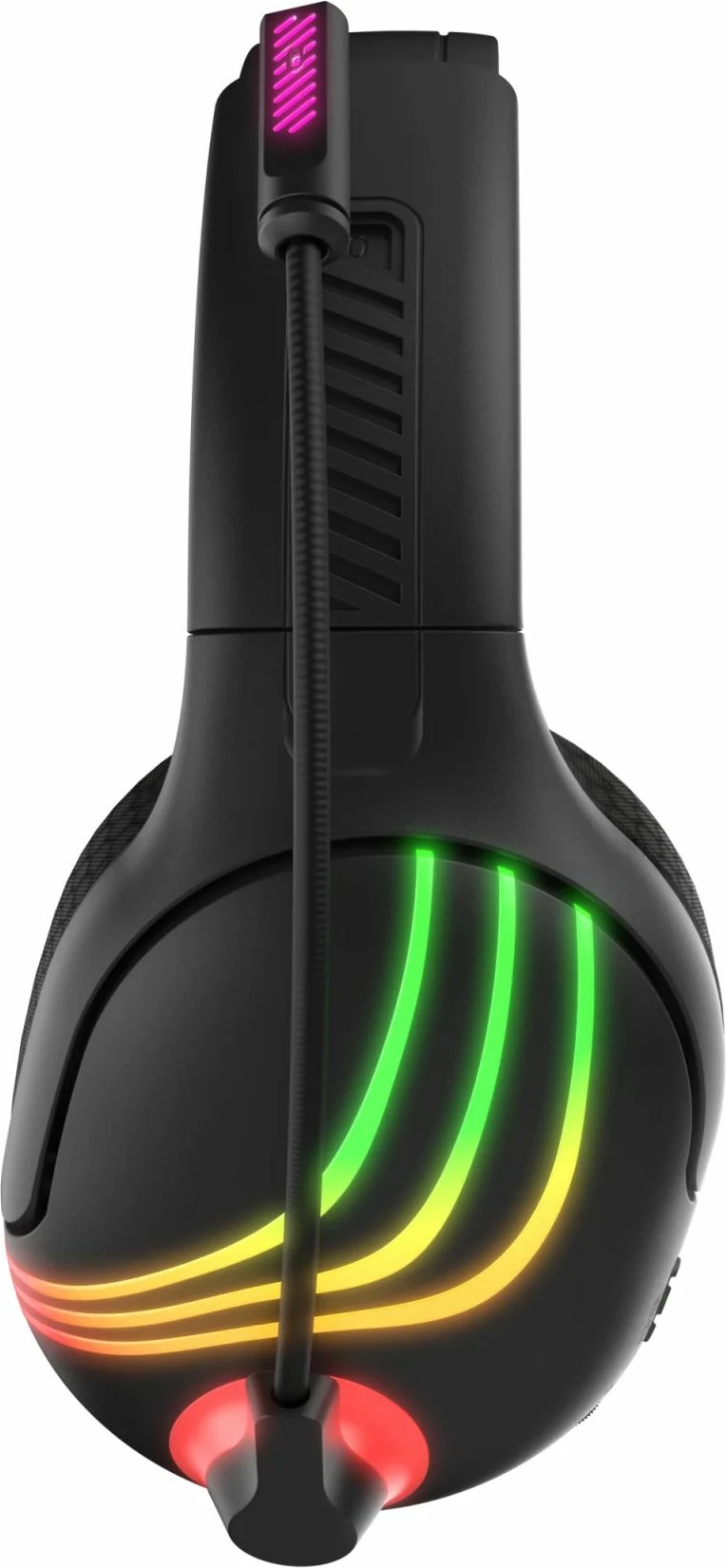 Kufje wireless PDP Afterglow Wave për Xbox, RGB, me mikrofon, të zeza