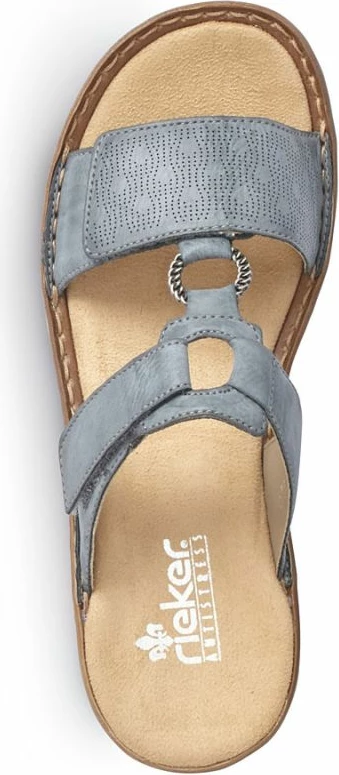 Shlapa femra Rieker 60885-12, të kaltra