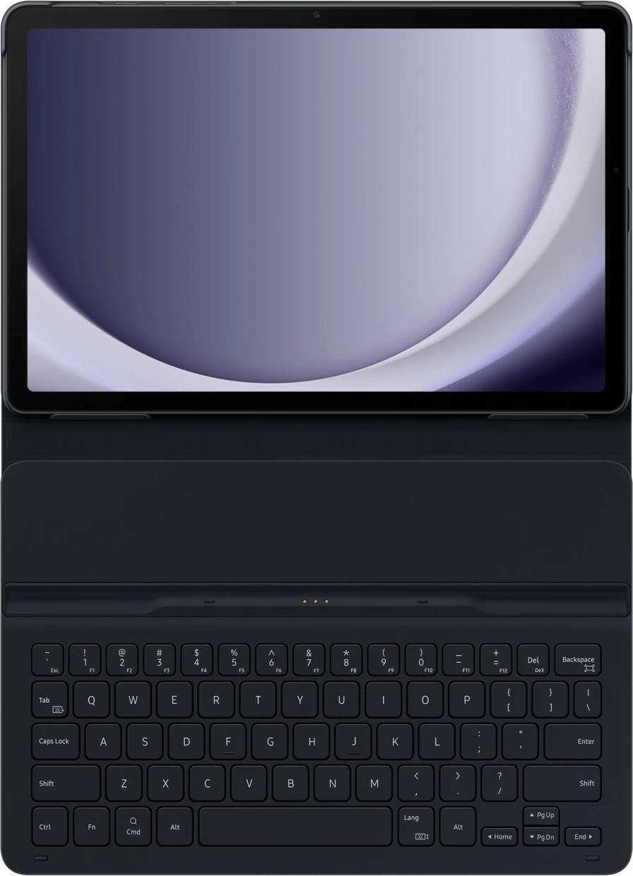 Mbështjellës tastierë Samsung Book Cover Slim EF-DX211BBGGDE Tab A9+ e zezë