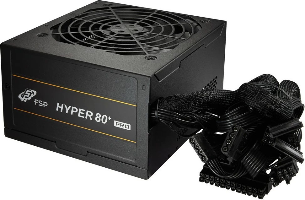 Furnizues me rrymë FSP HYPER 80+ PRO 450W, 450 W, 100 - 240 V, 50/60 Hz, 3 A, Aktiv