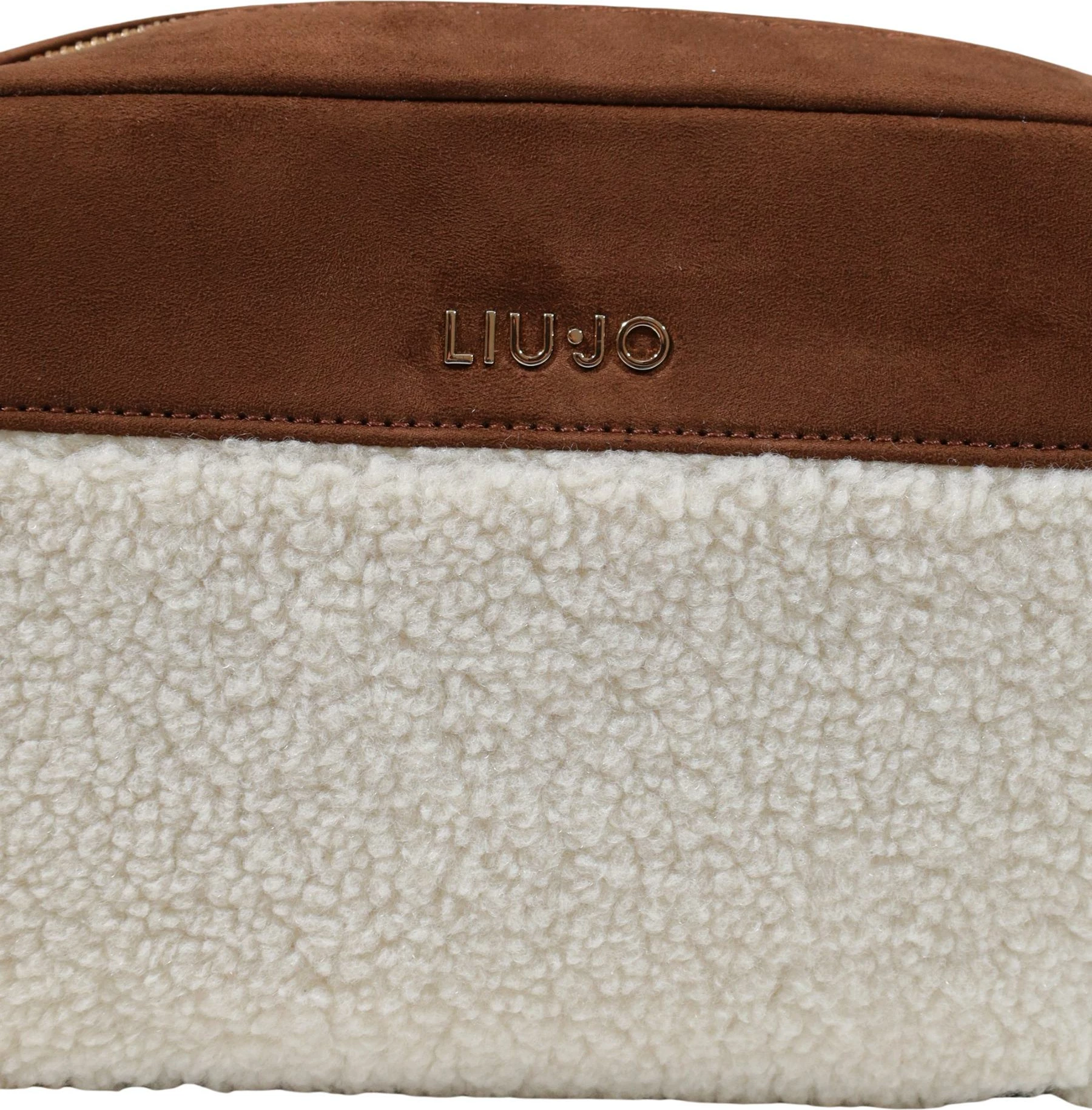 Çantë crossbody për femra Liu Jo M Camera Case AF6211 E1163, krem