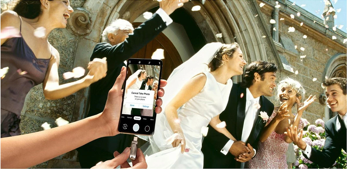 USB SanDisk Ultra Dual Drive Luxe, 256 GB, USB Type-A / USB Type-C, 3.2 Gen 1, Çelik inox