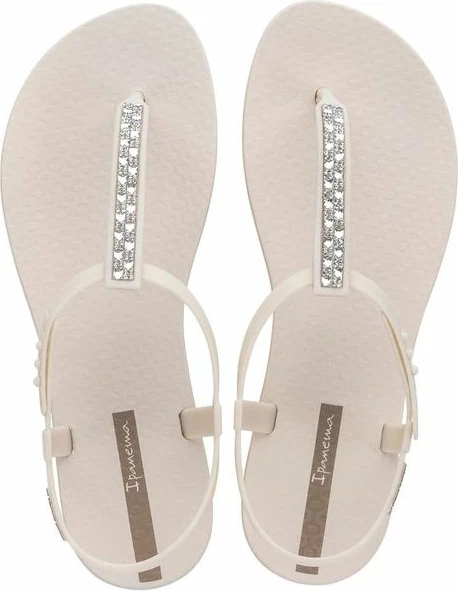Sandale flip-flop për femra Ipanema, bezhë