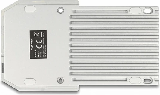 Docking station DeLOCK për U.2 SSD, USB-C 3.2 Gen2 10Gbps, e zezë