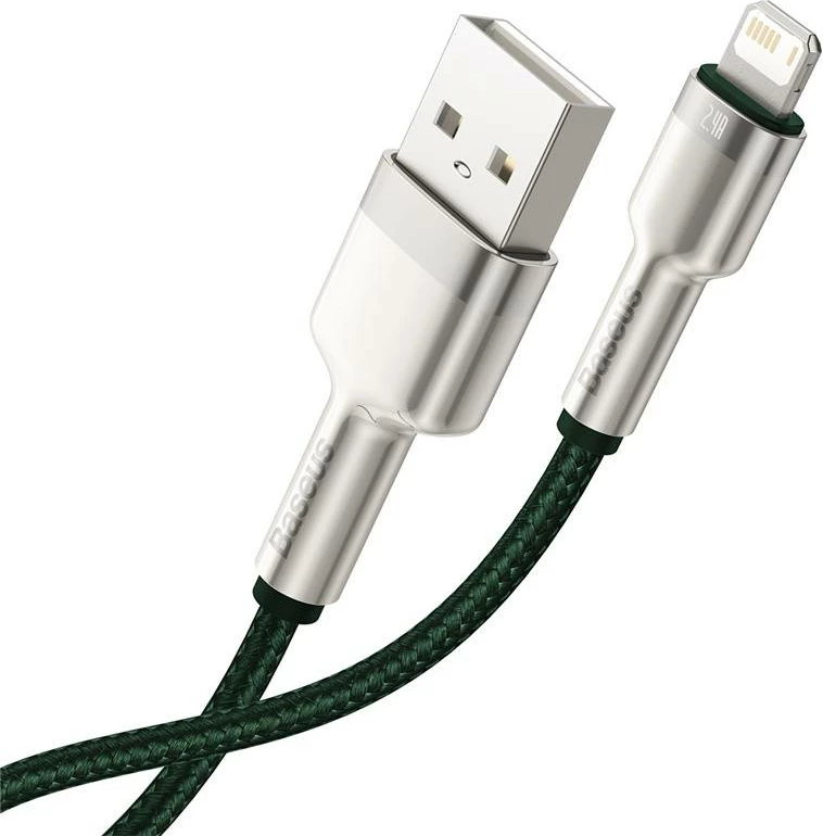 Kabllo USB në Lightning Baseus CALJK-B06, 2m, e gjelbër