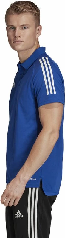 Maicë Polo për Meshkuj adidas, e bardhë dhe blu [Madhësia: S]