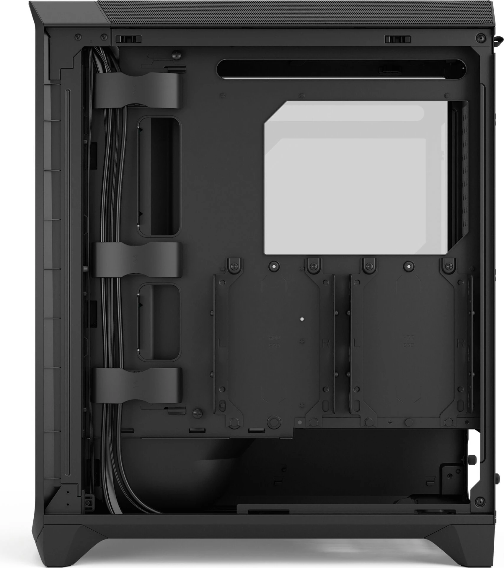 Kasë Fractal Design Meshify 3, RGB, Tempered Glass, e zezë
