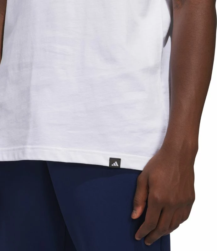 Maicë për meshkuj adidas Sportsman Mountain Graphic KC9254, e bardhë