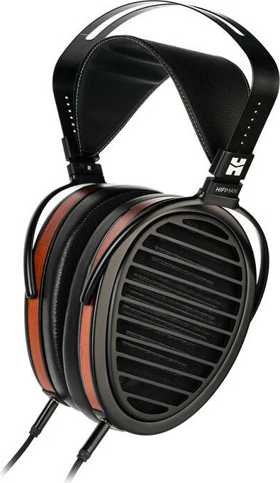 Kufje HiFiMAN Arya Organic, planar, me tela, ANC, të zeza me detaje druri
