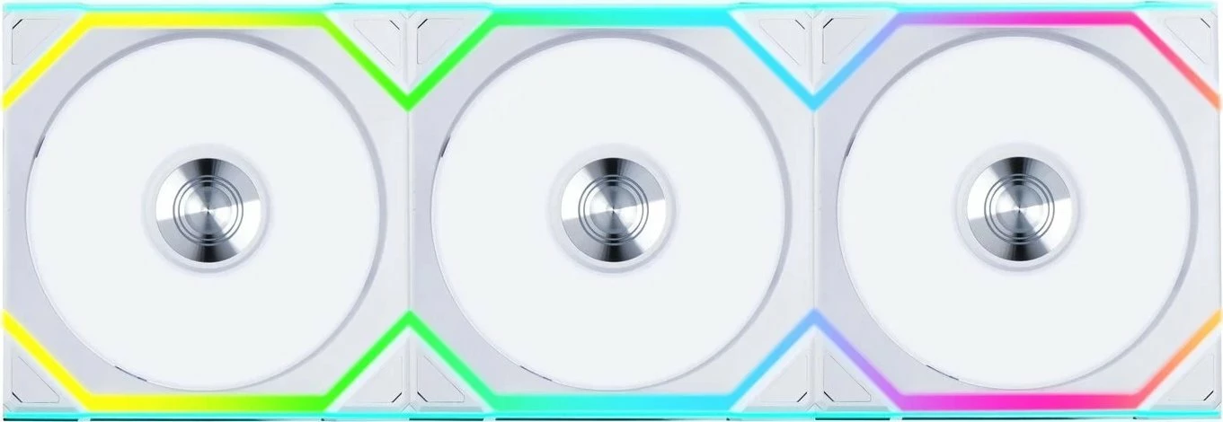 Ventilator PC Lian Li UNI FAN SL Wireless 120 12SL1W3W, ARGB, PWM 4-pin, 3-pack, i bardhë