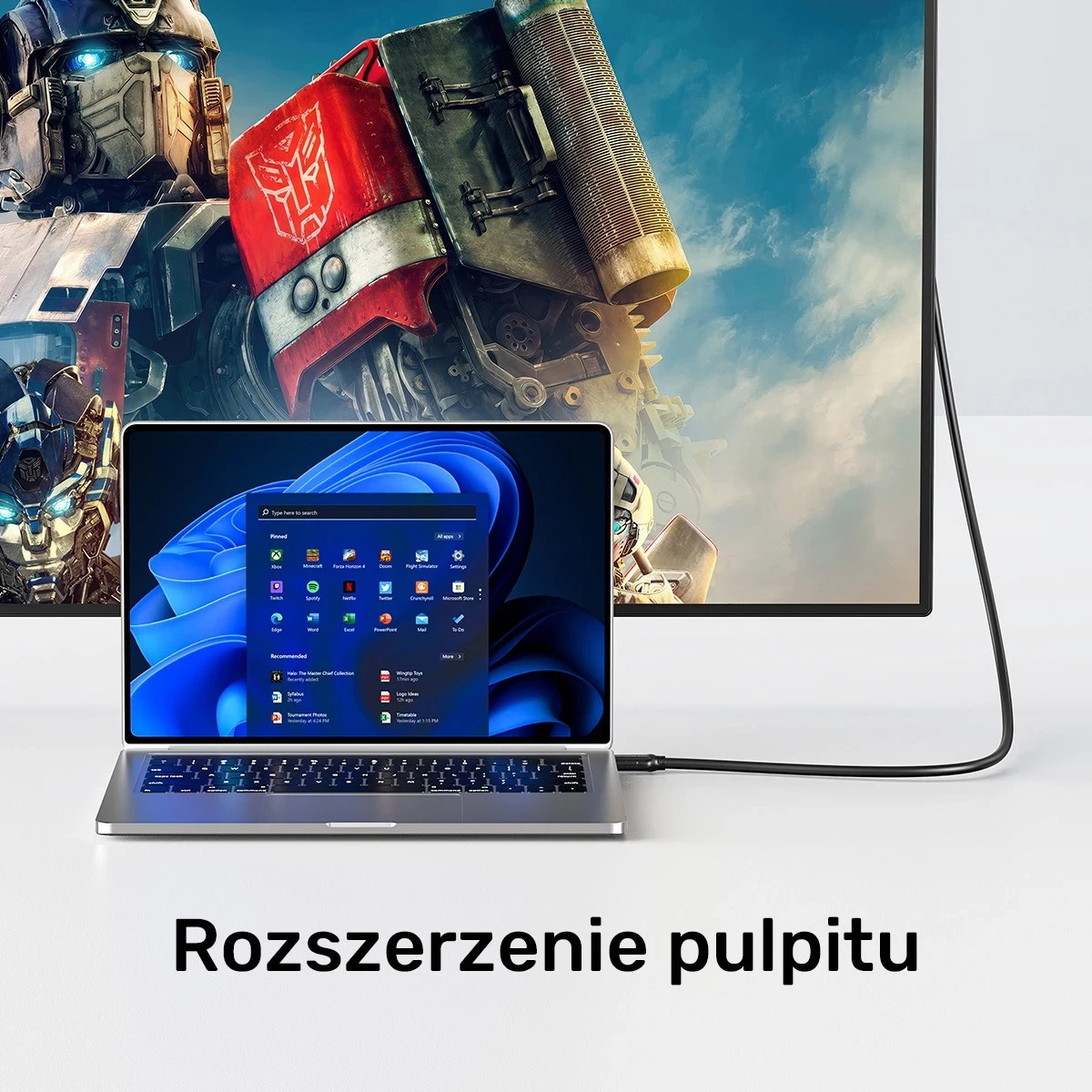 Kabel HDMI Unitek 2.0 4K 60Hz 10m, zi