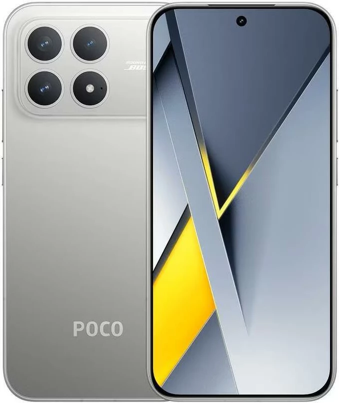 Celular POCO F8 Pro 12+512GB Titanium Silver