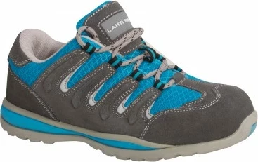 Këpucë pune sigurie LAHTI PRO Light Pro L3040638, nr. 38, S1 SRA, me kapak çeliku, gri/blu