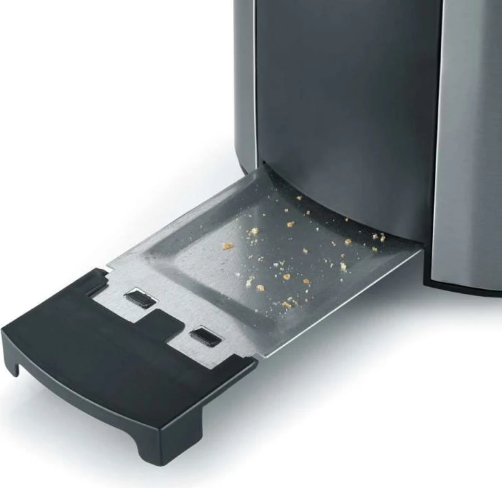 Toster Severin AT 2589 2 feta çelik inox, argjendt e zi