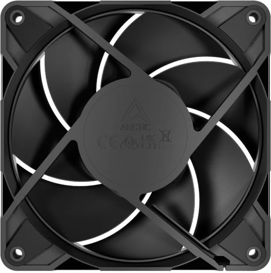 Ventilator kasë PC ARCTIC P12 PRO PST 120mm PWM 4-pin, 5 copë, e zezë