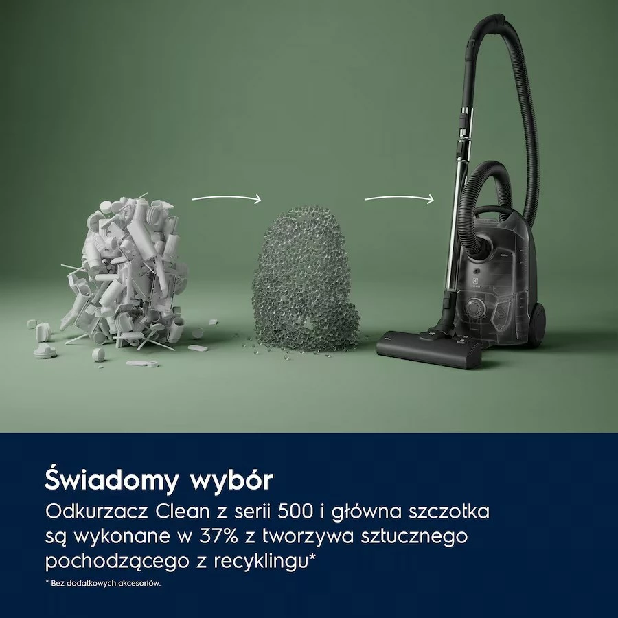 Fshesë me thasë Electrolux EB51C1OG, 750 W, Blu